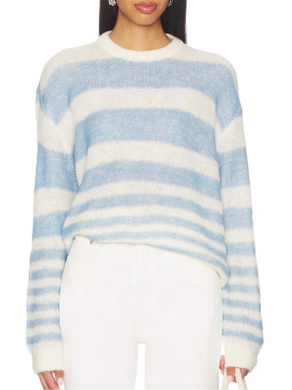 NWT Pistola Moa Striped Blue Gradient Stripe Sweater Size XS
